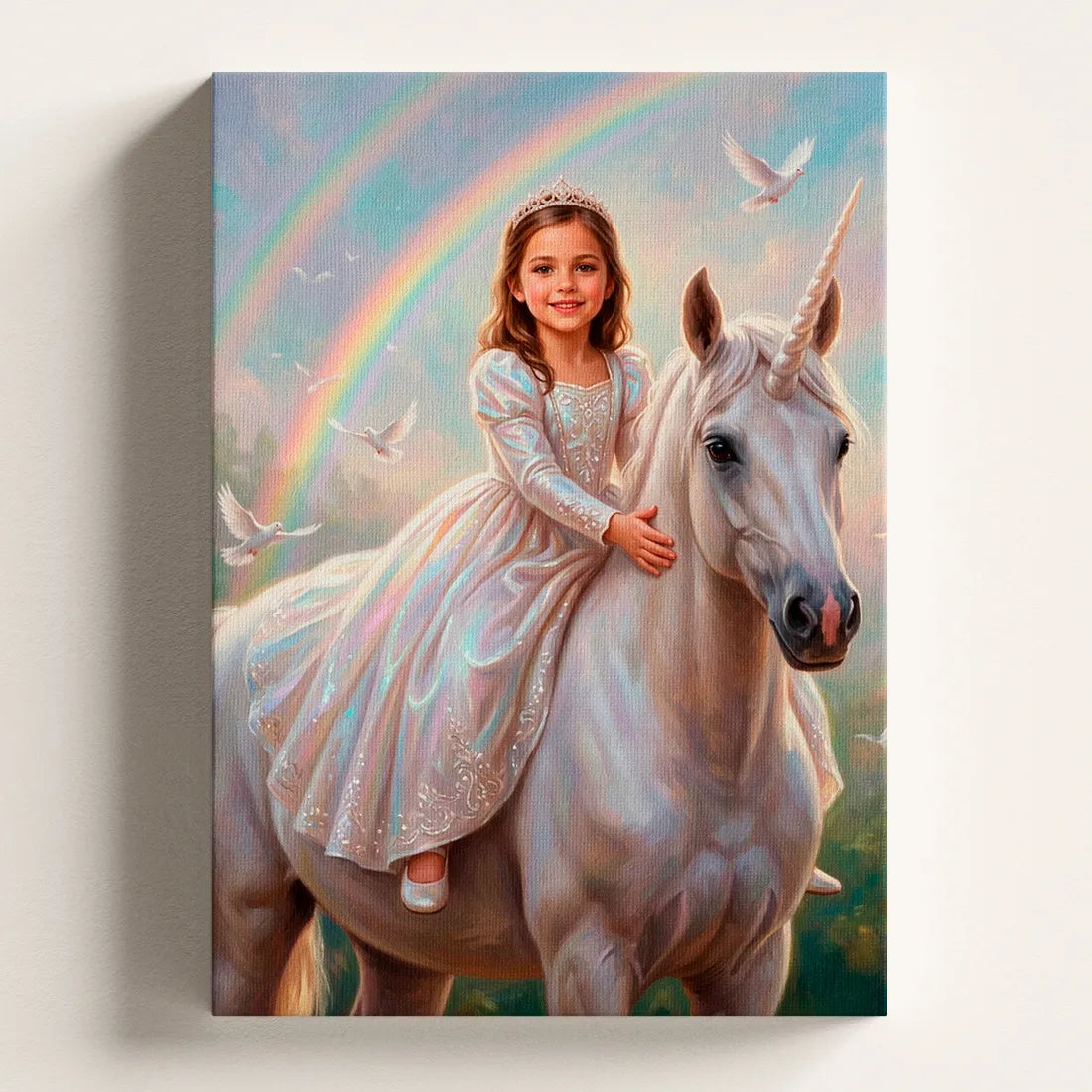 Princesse Licorne Arc-en-ciel