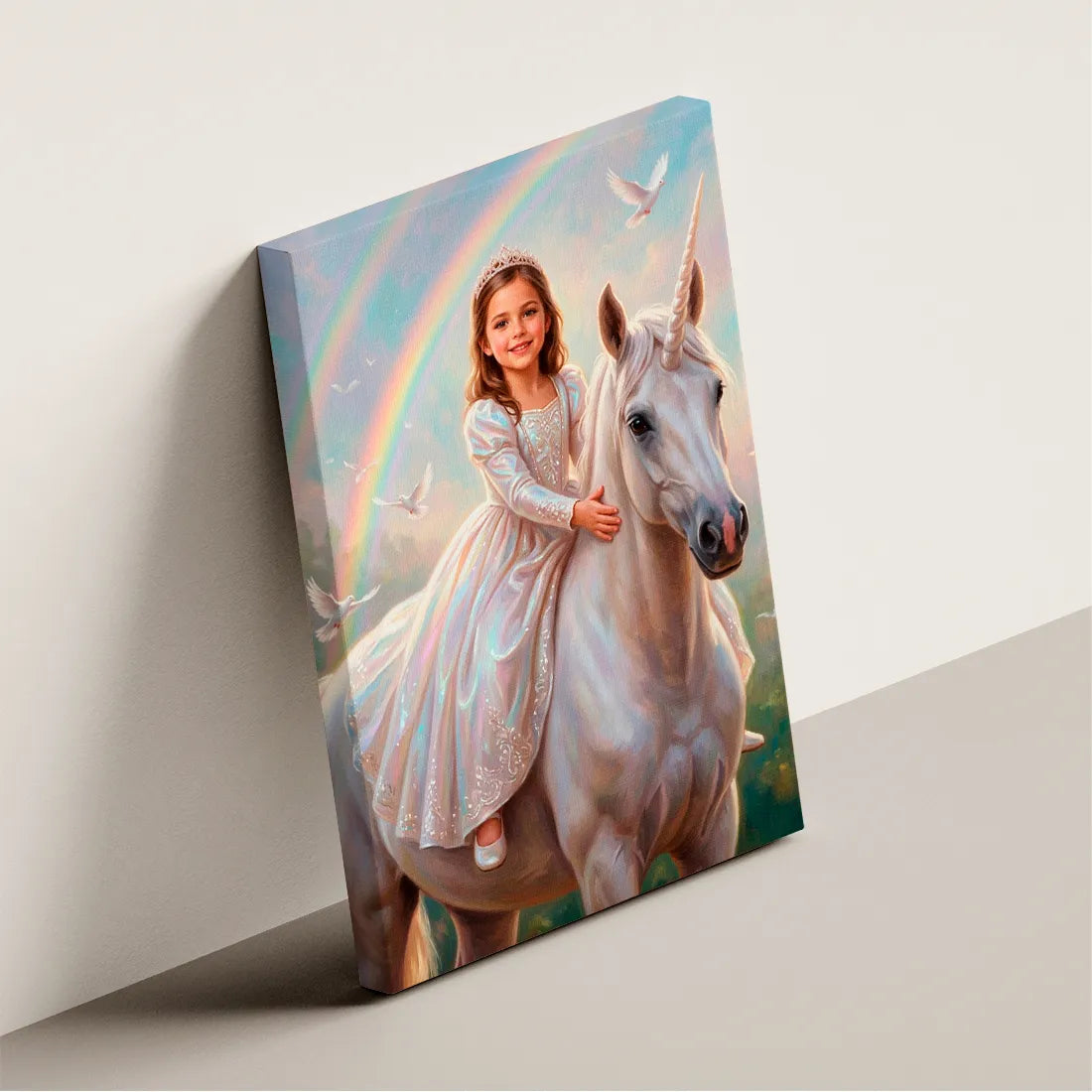 Princesse Licorne Arc-en-ciel